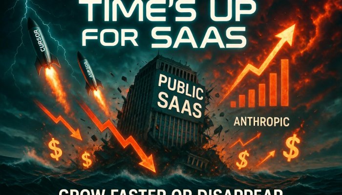 Time’s Up for SaaS: Grow Faster or Disappear