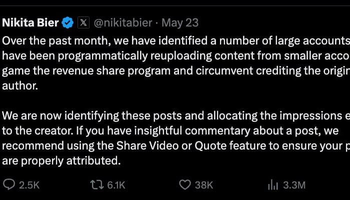 X Cracks Down on Content Aggregators: No More Easy Money from Stolen Viral Videos