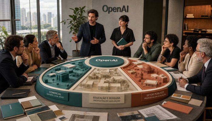 OpenAI abre operação no Brasil após país chegar a 215 milhões de mensagens diárias