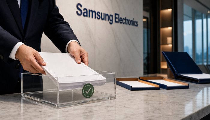 Samsung promet jusqu’à 110 000 milliards de wons à ses actionnaires