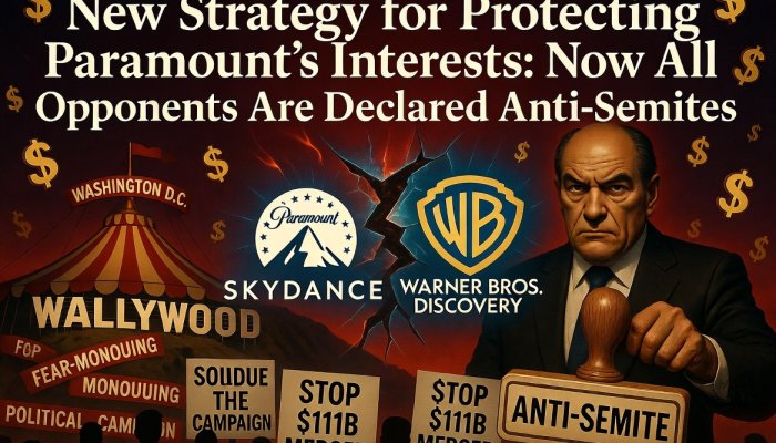 New Strategy for Protecting Paramount’s Interests: Now All Opponents Are Declared Anti-Semites
