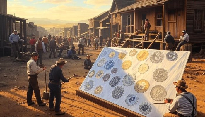 The Number of Real Crypto Projects Using The Example of The Gold Rush