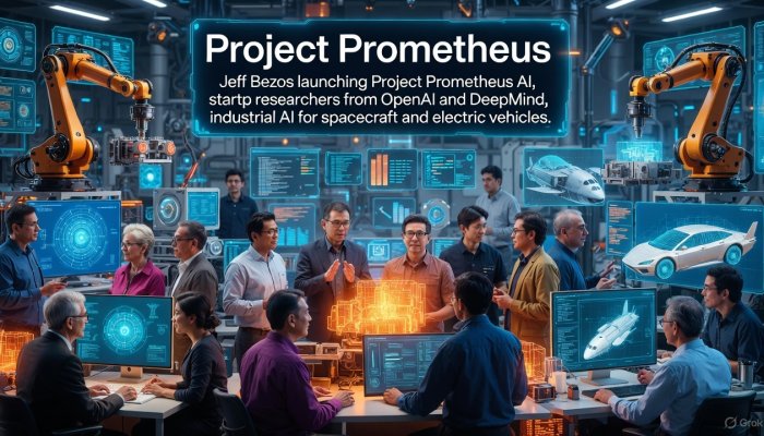 Jeff Bezos Bets $6.2 Billion on AI's Physical Frontier: Prometheus Rises Amid a Cooling Hype Cycle