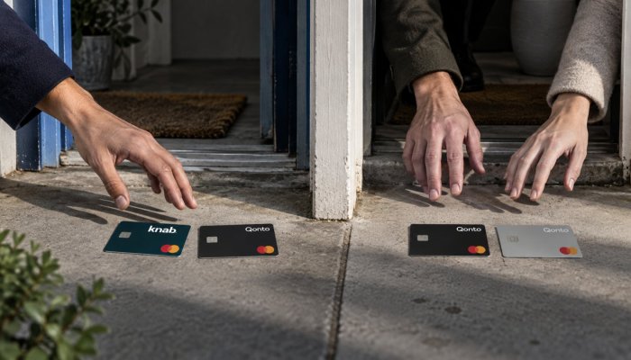 Qonto of Knab: je rechtsvorm beslist vóór de maandprijs