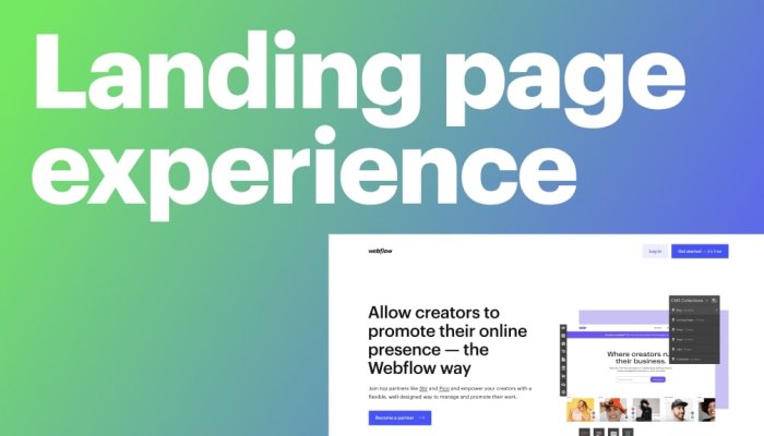 Which Attributes Describe A Good Landing Page Experience?
