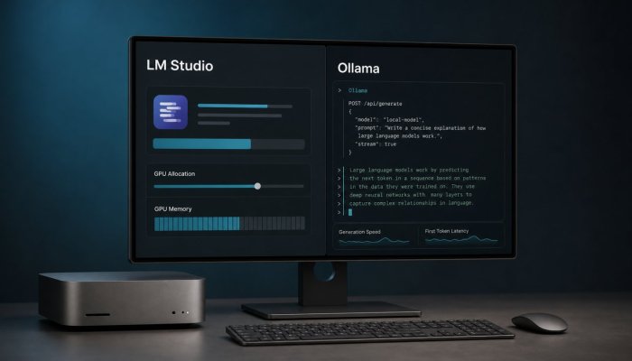 Ollama или LM Studio: что выбрать для локального ИИ на Windows и Mac