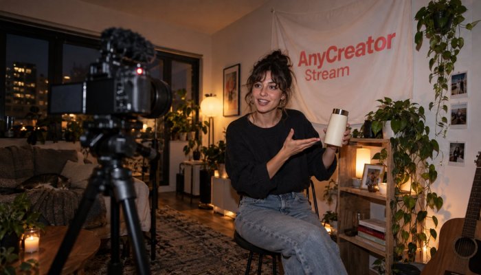 AnyCreator Stream unisce live, sponsor e pagamenti, partendo da YouTube