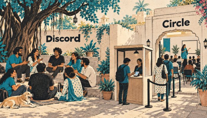 Circle या Discord: भारत में भुगतान समुदाय का रास्ता यहीं टूटता है