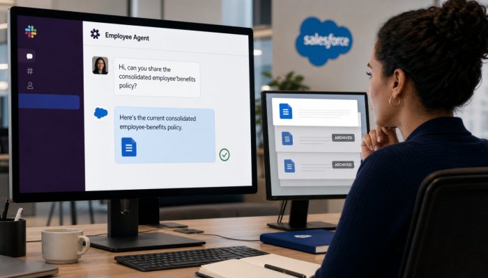 Employee Agent melayani 300.000 percakapan—data lama jadi hambatan