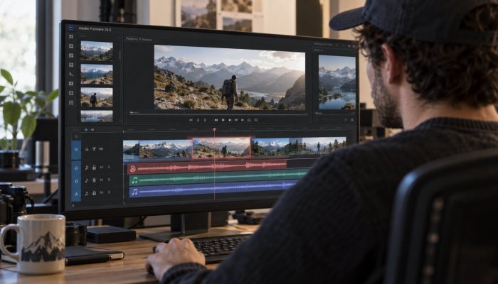 Premiere 26.5 génère vidéo et musique sans quitter la timeline