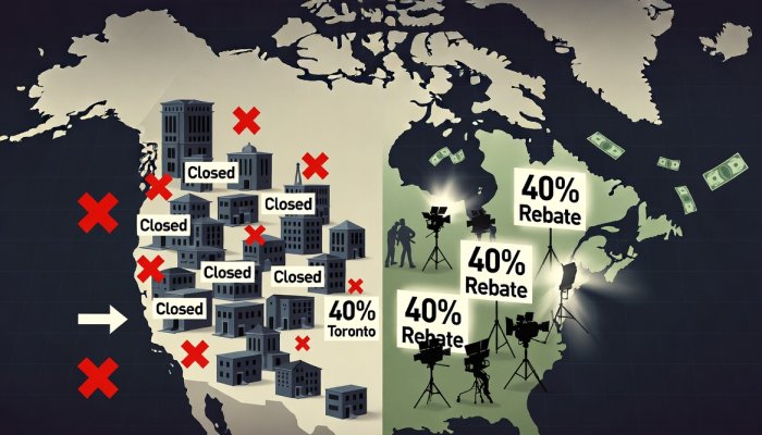 Hollywood Is Shrinking — And the Real Villain Isn’t Strikes or Wildfires, It’s the Government