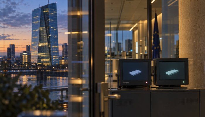 ECB spustila Pontes: tokenizované obchody vyrovnáva v peniazoch centrálnej banky