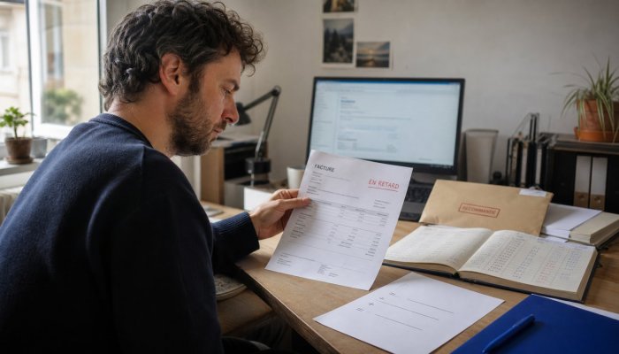 Facture freelance impayée : les 40 € sont dus dès le premier jour