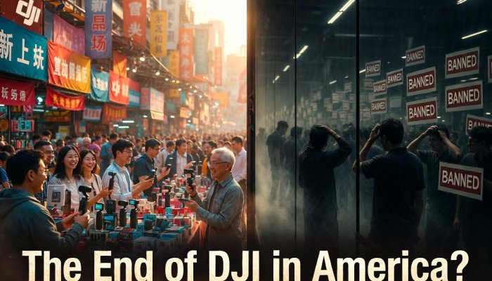 DJI Osmo Pocket 4 Becomes the First Major DJI Product Banned in the United States