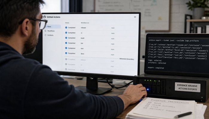 GitHub Actions History Shrinks on October 1—Archive Evidence Before It Vanishes