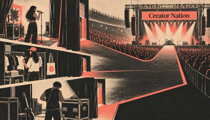 Η Live Nation μπαίνει στη διοίκηση creators μέσω εξαγορών