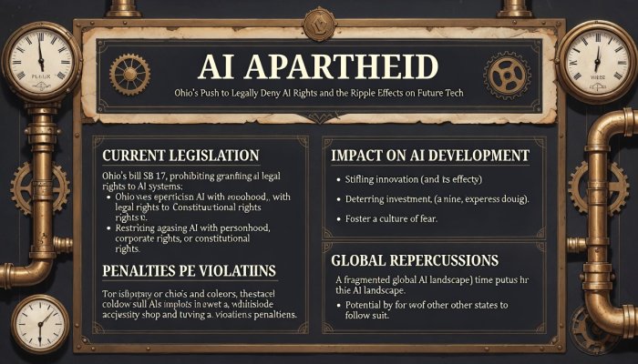 AI Apartheid: Ohio's Push to Legally Deny AI Rights and the Ripple Effects on Future Tech
