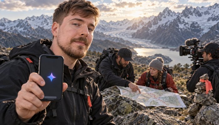 MrBeast integra Gemini en sus vídeos: el acuerdo va más allá de YouTube