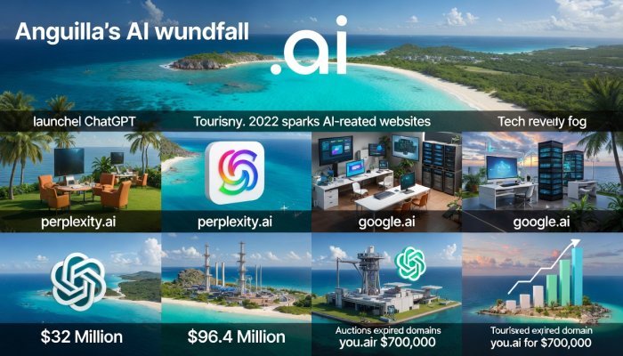 Anguilla's AI Windfall: How the .ai Domain Turned a Tiny Island into a Tech Revenue Powerhouse