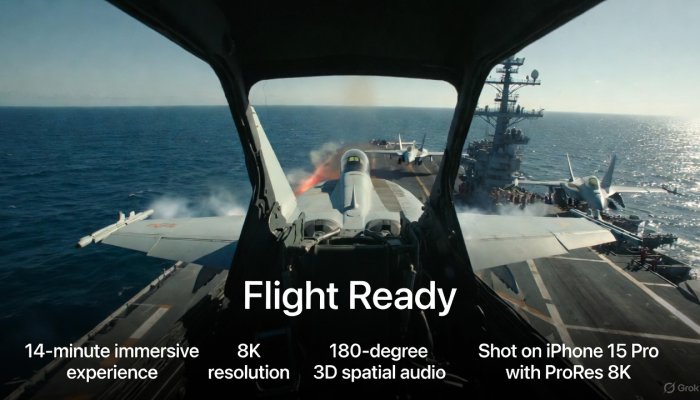 Strap In: Apple's "Flight Ready" Takes Vision Pro Users on a Heart-Pounding Ride Aboard the USS Nimitz