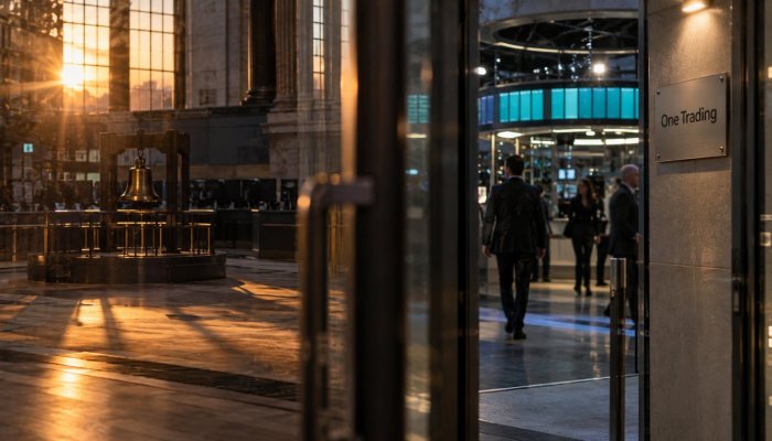 Nasdaq sijoitti One Tradingiin – 24/7-osakefutuurien summa jäi salaiseksi