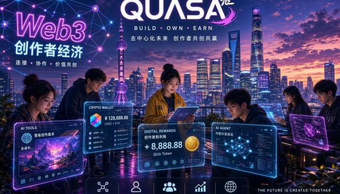 QUASA Launches Fully Localized Chinese Platform, Expanding Its Web3 Creator Economy Hub Across the Chinese-Speaking World