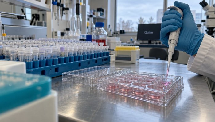 Microsoft Quine savieno modeli ar laboratoriju — klīnikai tas vēl nav gatavs