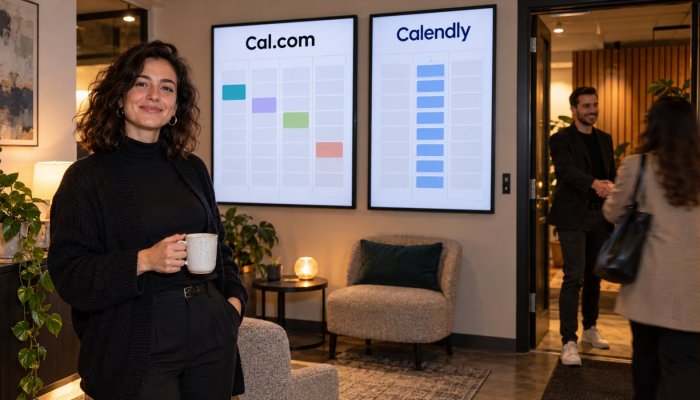 Cal.com apo Calendly: plani falas fiton, integrimet e përmbysin zgjedhjen