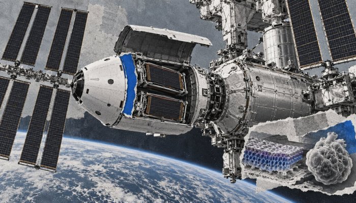 CRS‑35 прывёз апошнія дзве сонечныя батарэі МКС і мадэлі сэрца