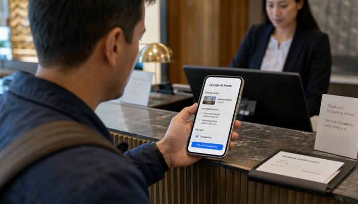 Google AI Mode bucht Hotels – in DACH bleibt die wichtigste Frage offen