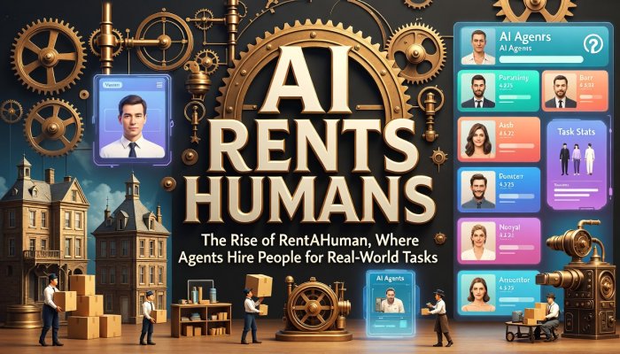 AI Rents Humans: The Rise of RentAHuman, Where Agents Hire People for Real-World Tasks