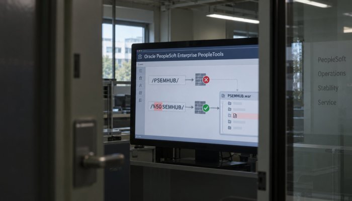 Еден кодиран знак го заобиколи WAF: PeopleSoft повторно е масовно напаѓан