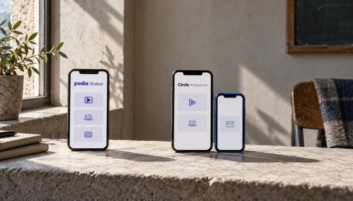 Podia или Circle: е-поштата од 99 долари може да ја преврти сметката