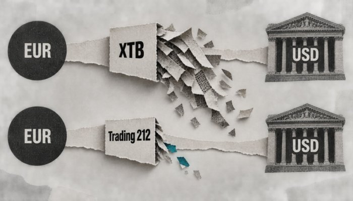 XTB či Trading 212: lacnejšia konverzia rozhodne pri zahraničných akciách