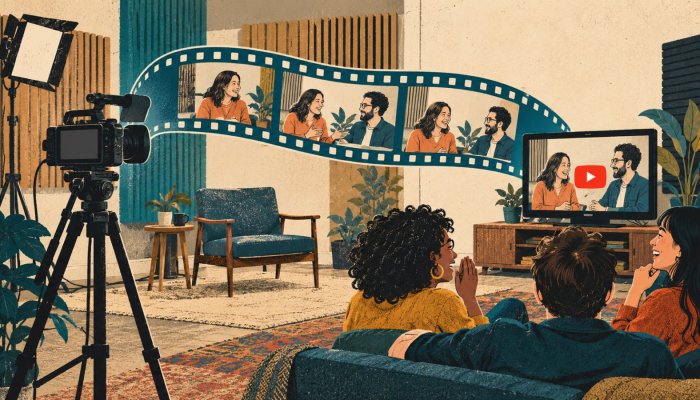 Première YouTube : une vidéo montée n’exige pas de régie en direct