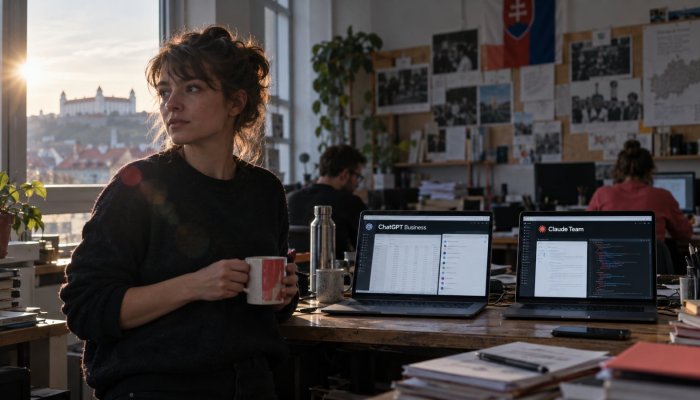 ChatGPT Business či Claude Team: rovnaká cena, iný pracovný tok