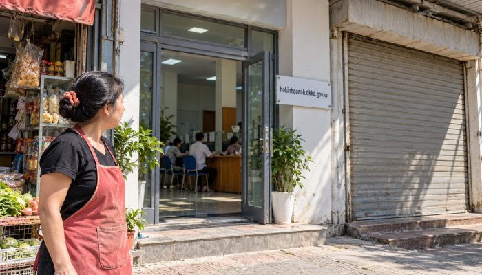 Đăng ký hộ kinh doanh online: nộp sai cổng có thể mất công làm lại