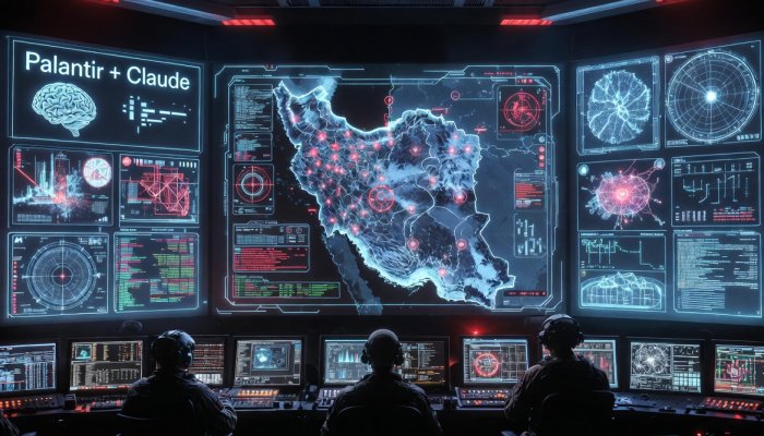 Palantir + Claude AI Strike Over 1,000 Targets in Iran in Just 24 Hours — Now Official “AI Brain” of the US Military