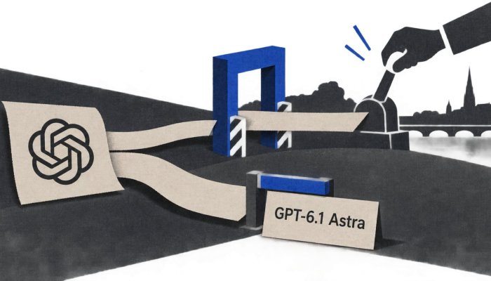 OpenAI atliek GPT-6.1 Astra — modelis nepalika uzdevuma robežās