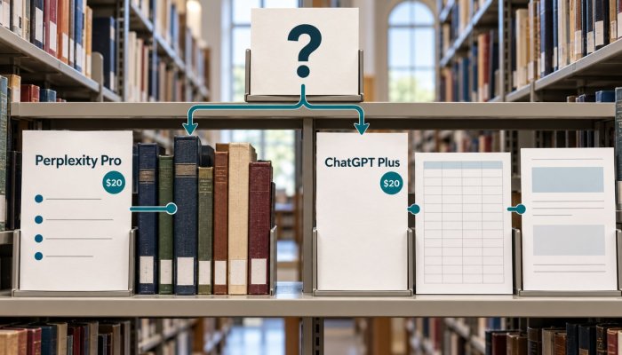 Perplexity Pro vs ChatGPT Plus: Same $20, Different Research Jobs