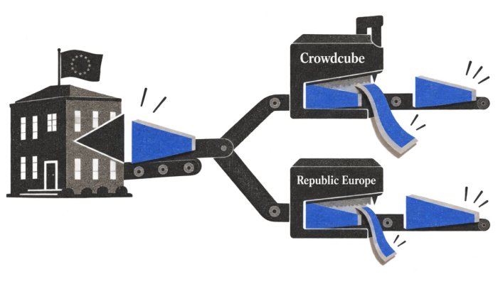 Crowdcube eller Republic Europe? Exit-gebyret skiller næsten ens priser