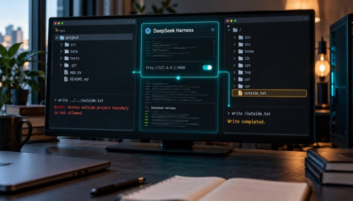 DeepSeek Harness escapaba de su sandbox: comprueba qué versión instalaste