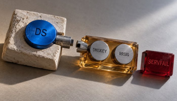 DNSSEC attivo ma il dominio non risponde: controllare DS, RRSIG e resolver