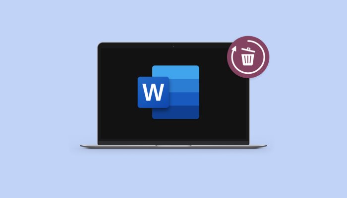 How to Recover Unsaved Word Documents on Windows & Mac?
