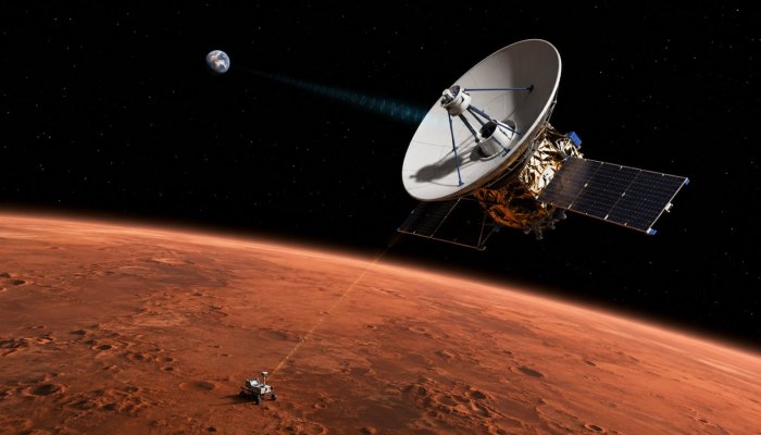 火星通信網をBlue Originへ、7億ドル契約は探査機ではない