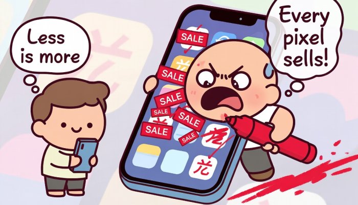 The Great App Icon Divide: Clean Minimalism in the West vs. Dynamic Marketing in China