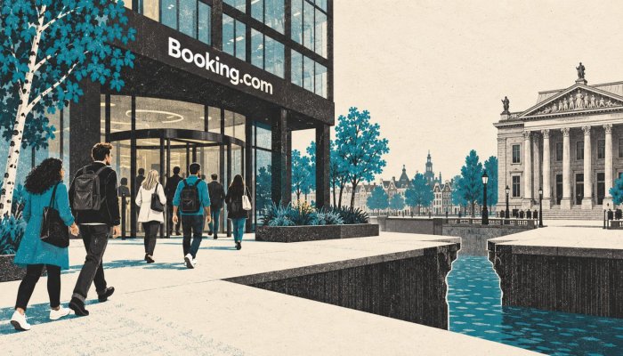 Booking.com wil 40% kantoor: de rechter stuurt eerst terug naar overleg