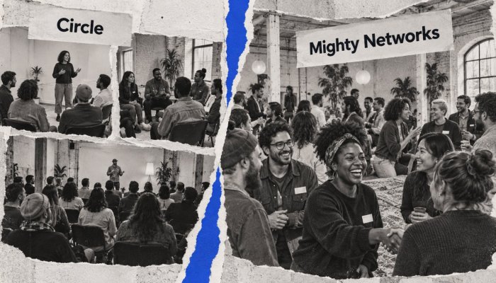 Circle ou Mighty Networks: US$ 10 não decidem onde criar a comunidade