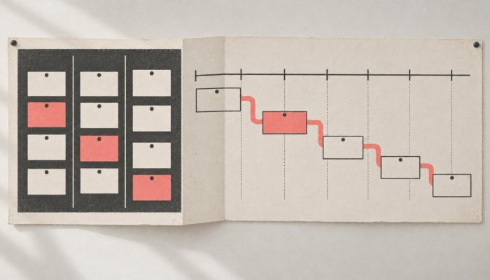 TrelloかAsanaか、ボードで足りるか依存関係まで追うかで選ぶ