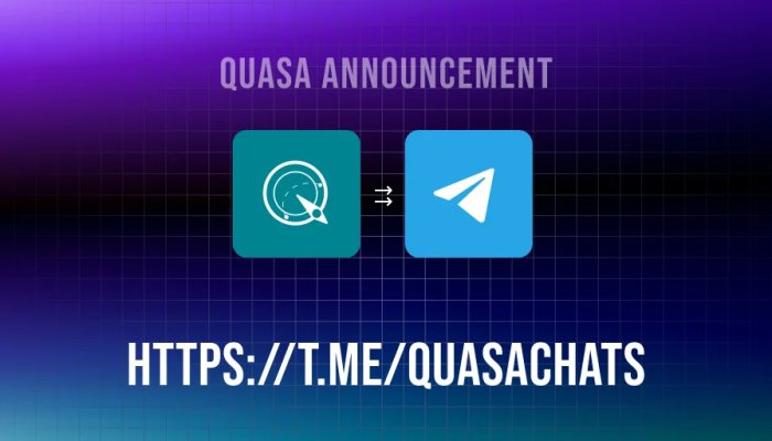 QUASA supports the new Ethereum protocol and the "London" update.
